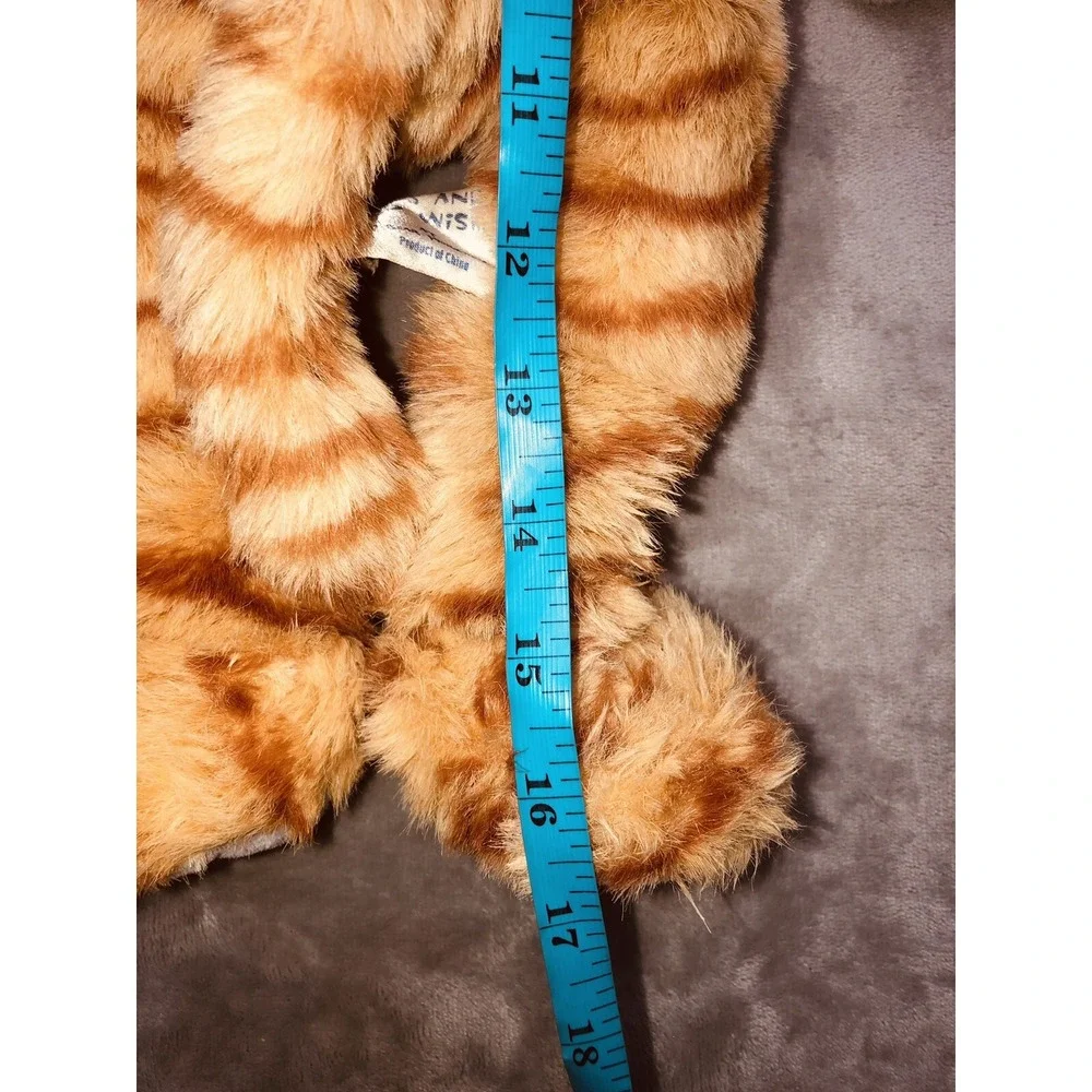 Vintage 2002 Build A Bear Orange Cat With Outfit Sketchers‎ Shoes BABW